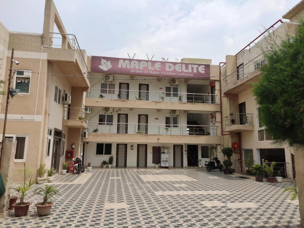 Hotel Maple Delite Lucknow Exterior foto