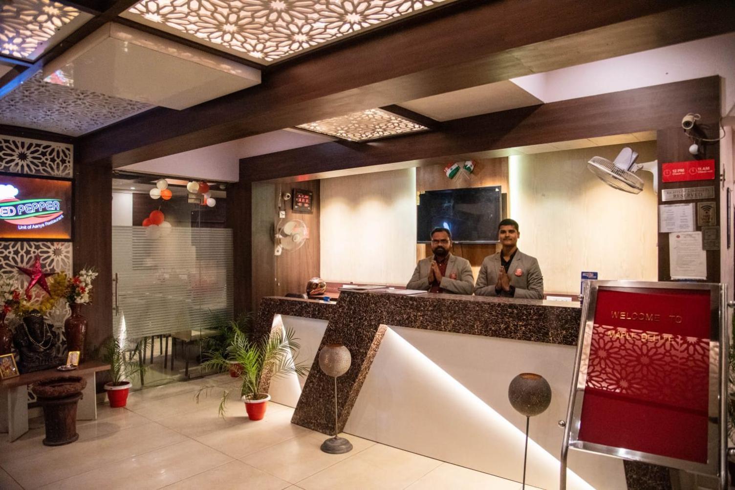 Hotel Maple Delite Lucknow Exterior foto
